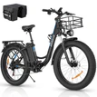 Ridstar® MN26 1500W Unfoldable Fat Tire Mountain Ebike